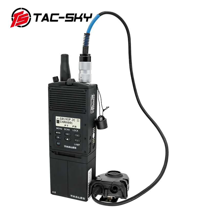 TAC-SKY Tactical AN/ PRC 148152152a Harris fake case walkie-talkie model suitable for tactical 6-pin U94 PTT prc 148 virtual box