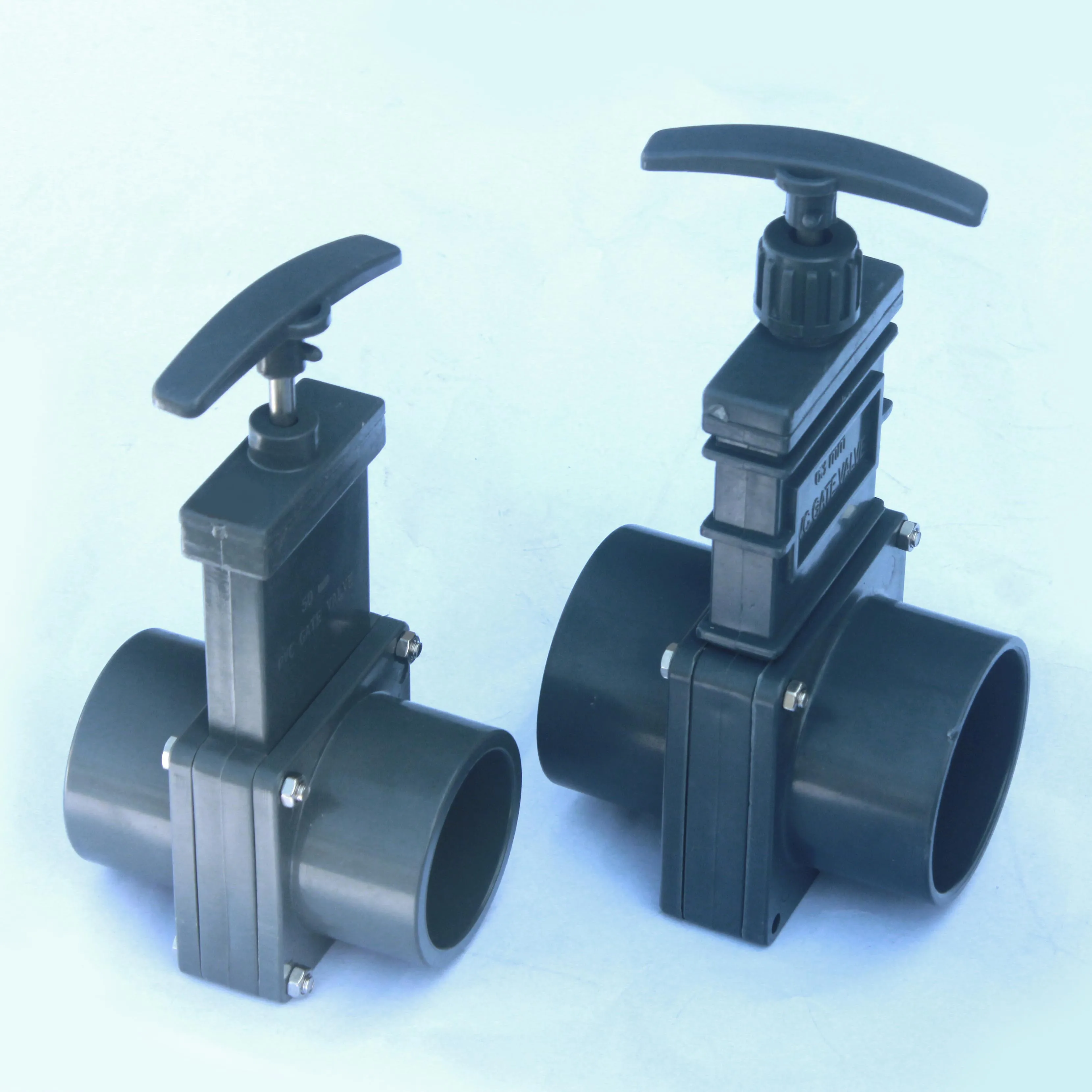 DN50/DN63/DN75 Camp drain valve sewage RV valve UPVC Caravan gate with good corrosion and pressure resistance
