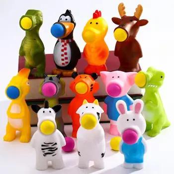 

Spit Balls Animal Popper Toys Shooting Squeeze Toys Creative Toys Stress Relief Charm Slow Rising Stress Reliever Toy