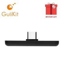 Adaptateur Audio sans fil Bluetooth GuliKit NS07 Route Air ou transmetteur type-c pour la Nintendo Switch Switch Lite PS4 PS5 PC