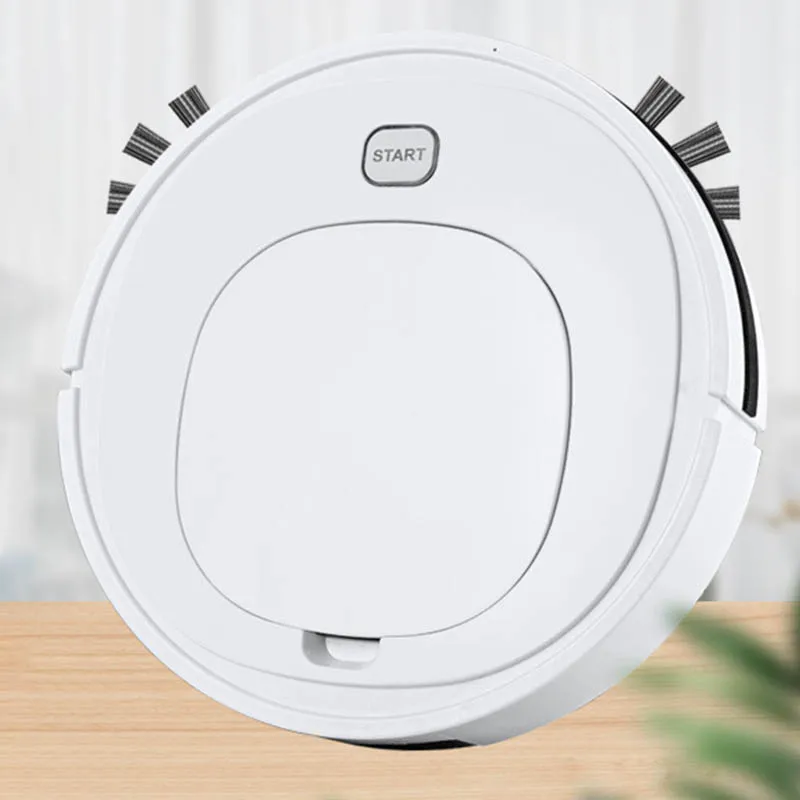 3in1 Smart Sweeping Robot Vacuum Cleaner For Dust Hair Auto Suction Sweeper USB 32 * 32 * 7cm 1500MAH 45-65db 400ML