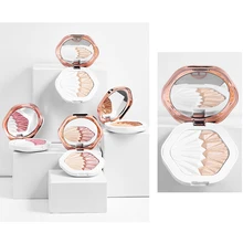 5 цветной маркер долговечная пудра для лица, макияж контроль масла консилер мягкий осветлитель кожи отбеливающий консилер порошок