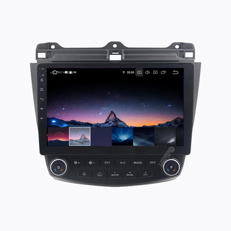 Excellent Android 9.0 Headunit Car Stereo Sat Navi For honda Accord 7 2003-2007 accord7 GPS Navi Radio Bluetooth Steering Wheel Control 2