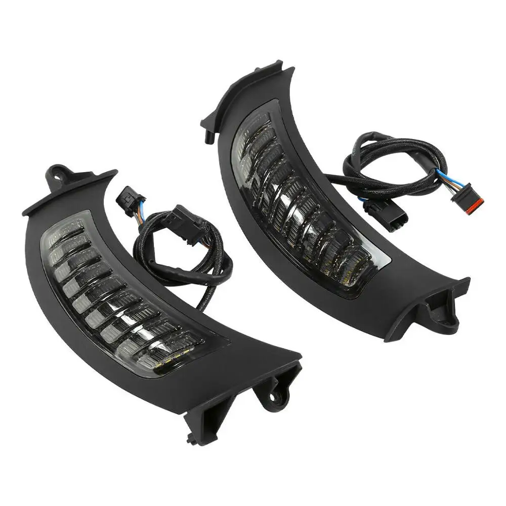 Motorcycle Amber LED Side Turn Signal Light For