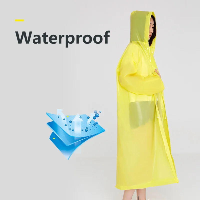 

Women Raincoats Men Blue Rain Clothes Covers Impermeable Rainwear Capa de chuva chubasquero Poncho Waterproof Hooded Rain Coat