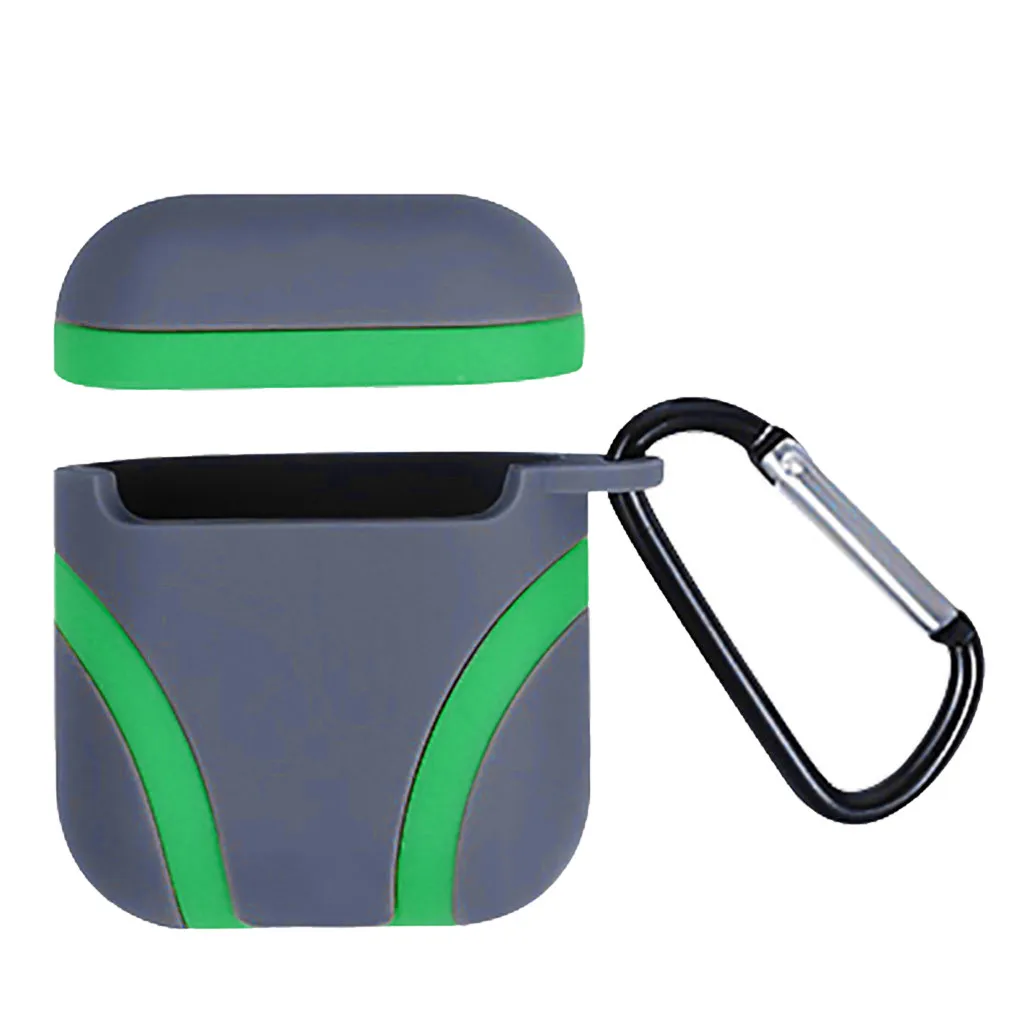 Earphone Case For Apple AirPods 2 Silicone Cover Wireless Bluetooth Headphone for Air Pods Case Protective For AirPods 103#B