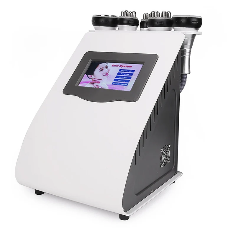 

2019 New 5 in 1 Ultrasonic Vacuum Liposuction 40K Cavitation RF Slimming Machine Multipolar Bipolor Radio Frequency Fat burning