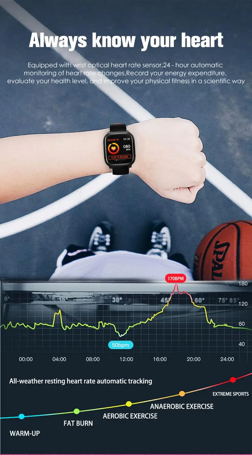 ROH CE smartwatch спортивный браслет VS F8 F10 iwo Подключение Bluetooth Совместимость для Android iOS gps движения траектории спортивные часы