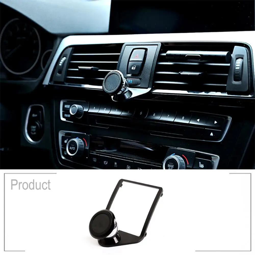 red 3 Colours Alumium Alloy Mobile Phone Holder Trim for BMW 3 4 Series GT F30 F30 F34 F32 F33 F36 2013-2019 Car Accessories