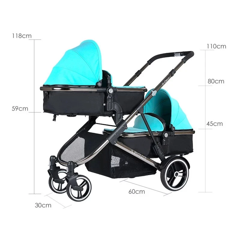 Рисунок 5 - Двойная детская коляска