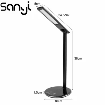 

Wireless Charger Desk Lamp Touch Switch LED Table Lamp for Bedroom Desk Light 4 Light Color Night Light Reading Lighting