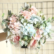 1 шт., искусственные цветы камелии, пион, роза, шелк, искусственные цветы, свадебные тычинки для цветов, сделай сам, украшение для дома, гирлянда, скрапбукинг