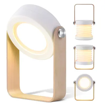 

LED Folding Portable Night Light USB Charging Flashlight Dimmable Reading Table Light Waterproof Touch Switch Bedroom Desk Lamp