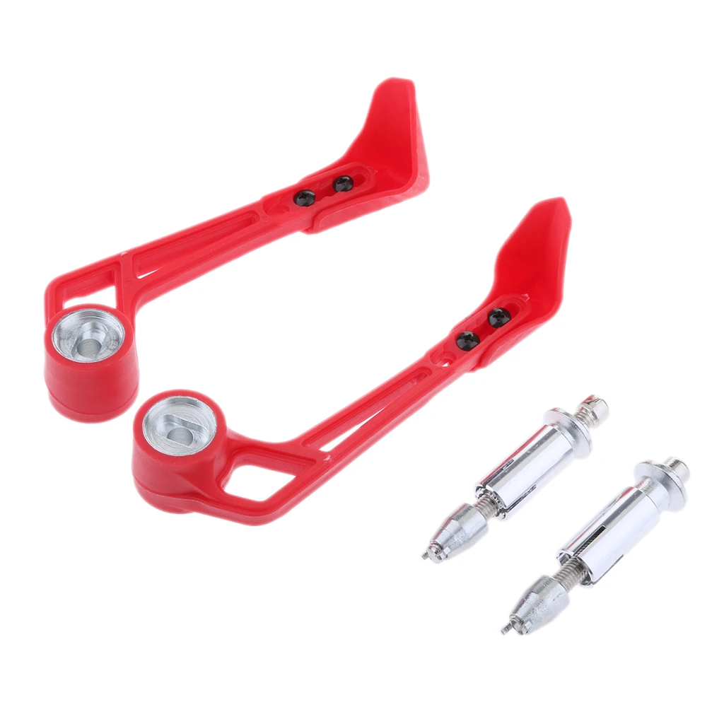 ATV Dirt Bike Hand Guards Protector Motorcycle Handlebar Handguard Red