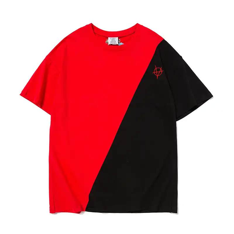 vetements red t shirt