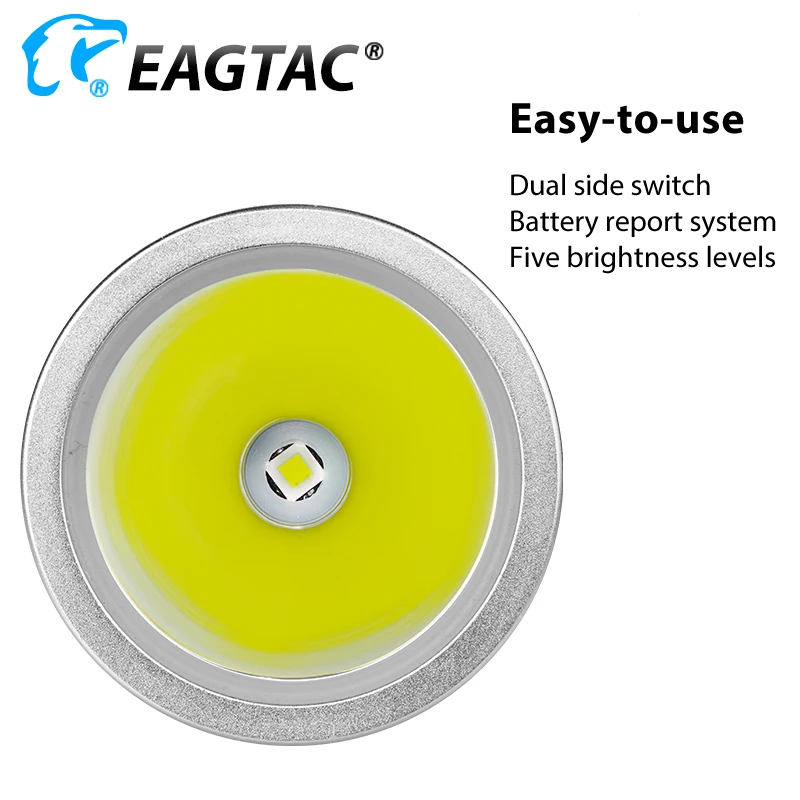 EAGTAC GX30A3D ультракомпактный рассеиватель 2330 люменов CREE светодиодный светильник-вспышка EDC фонарь Точечный светильник 3* AA батарея дорожная палочка