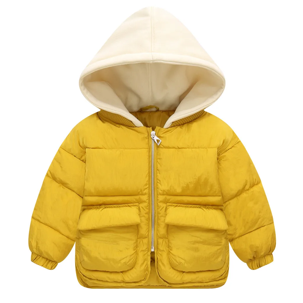 

ARLONEET Winter Plush velvet warm Thick hooded parkas coats Baby Girl Boy Windproof Hoodies Jacket Outerwear Outfit CA30