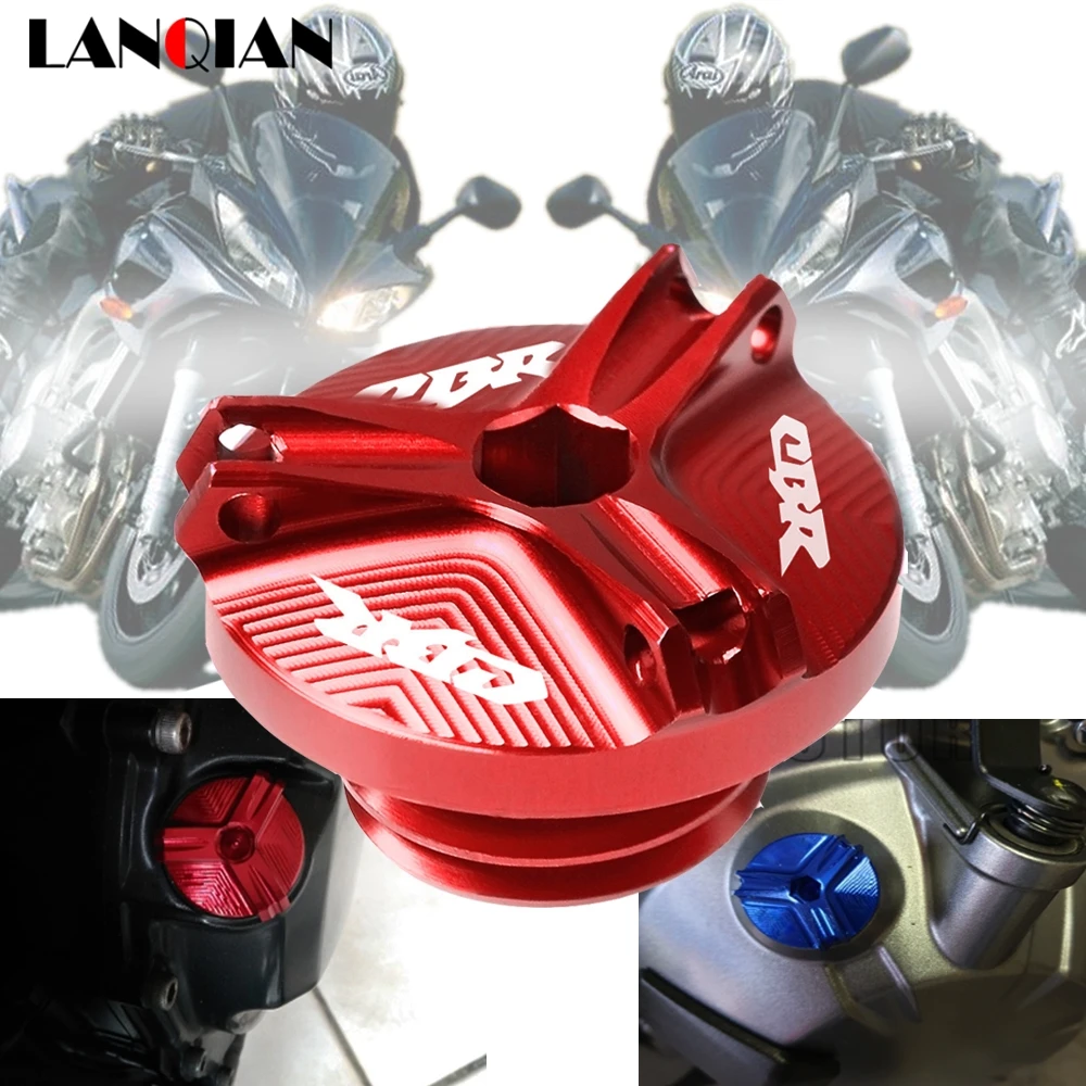 Motorcycle M20*2.5 Engine Oil Drain Plug Sump Cup Plug Cover For Honda