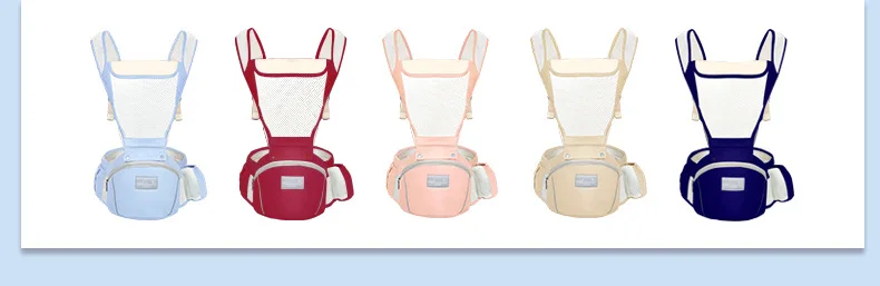 Эргономичная переноска для новорожденных, рюкзак для младенцев, слинг-кенгуру с передним бортиком для путешествий 0-36 месяцев