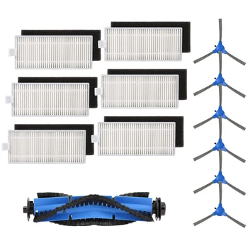 

Replacement Parts Compatible Eufy Boost IQ Robovac 11s Robovac 30 Robovac 30C Robovac 15C Accessories, 6 Filters, 6 Side Brushes