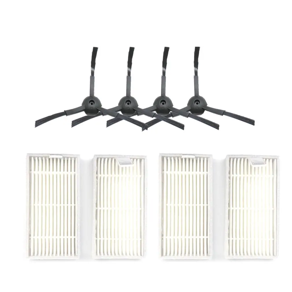 

For Ecovacs Mirror CR120 Vacuum Cleaner Replacement Parts Efficient Dust HEPA Filter Side Brushes Batteries