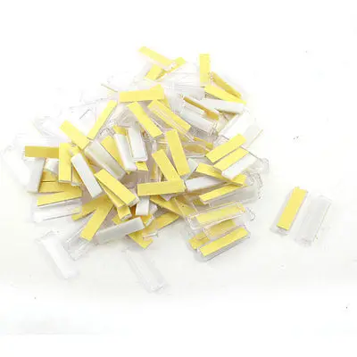 

100Pcs 13x45mm Waterproof Adhesive Cable Label Stick for Power Distributor Case