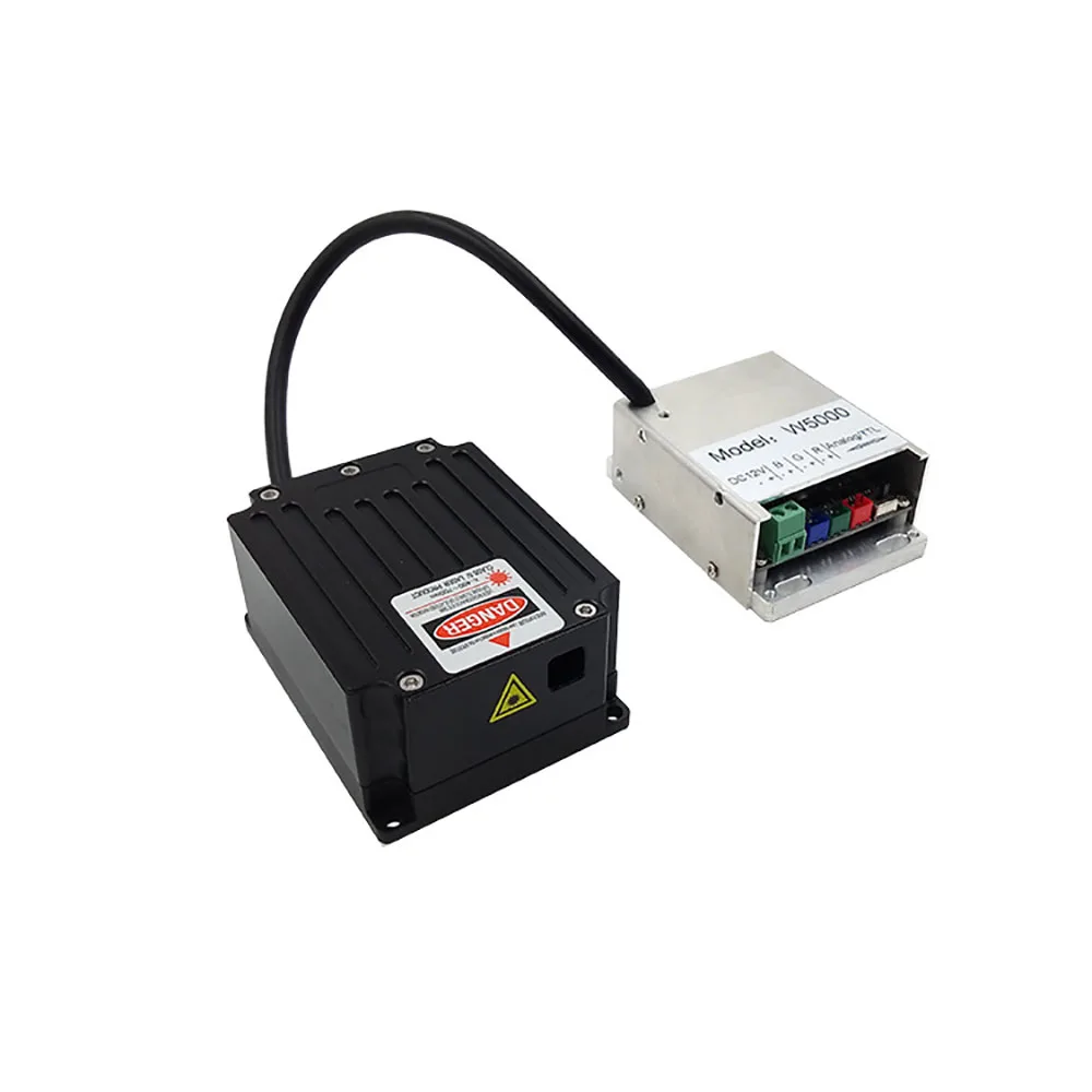 

2pcs/lot White Mixed 3000mW 3W Laser Module Red 700mw Green 800mW Blue 1500mW Combined Laser Module With TTL and Analog Switcher