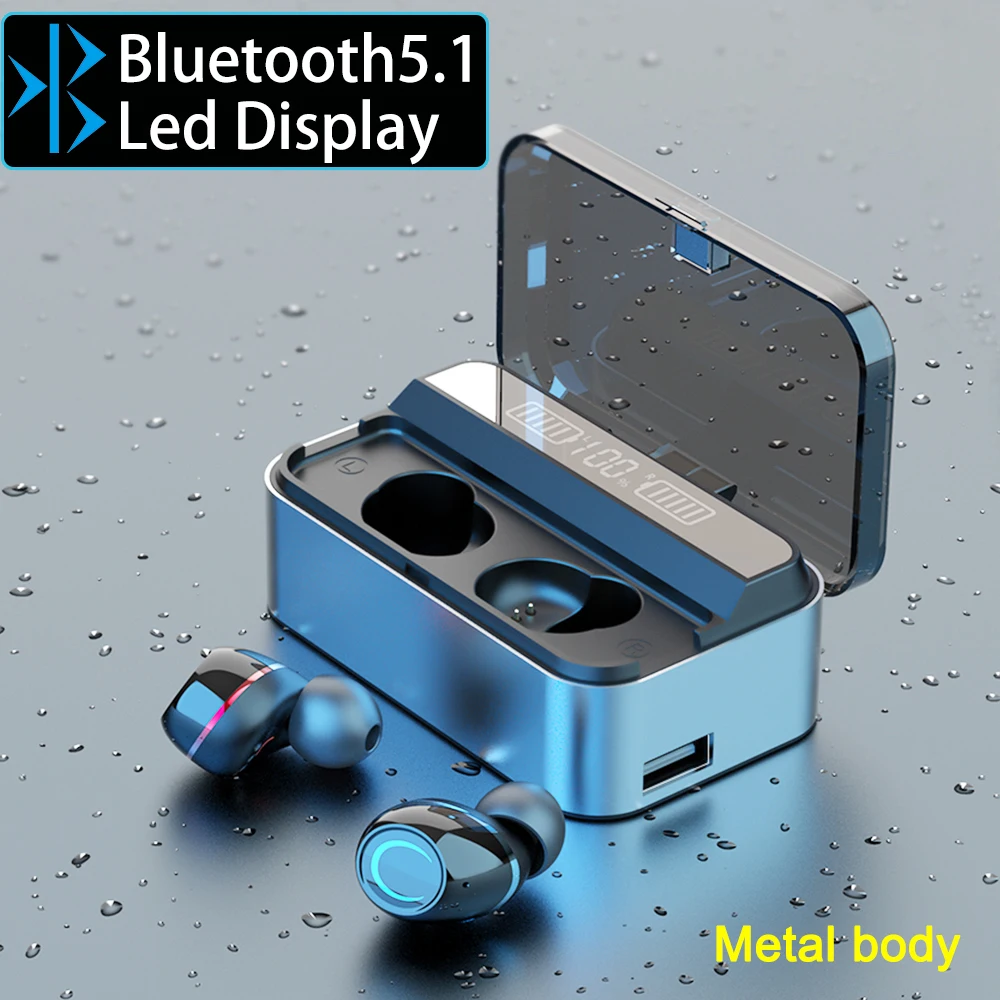 TWS G09 Bluetooth 5 1 наушники Высококачественные беспроводные бинауральные сенсорные