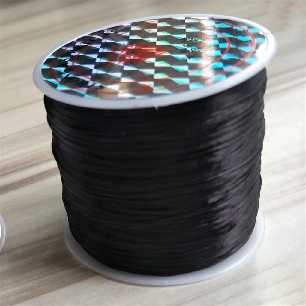 60m/roll Elastic Beading Thread Jewelry DIY Beading Cord Wristband Bracelet  Necklace Anklet Elastic Thread 0.8