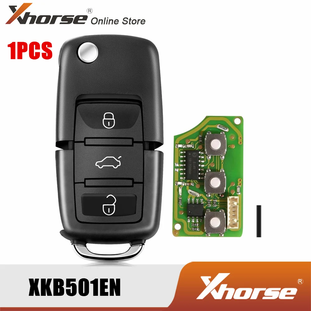 XHORSE XKB501EN для Volkswagen B5 Тип 3 кнопки VVDI ключ инструмент провод дистанционный 1 шт.| |