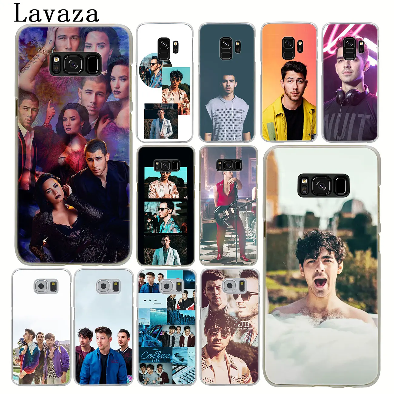 

Lavaza Kevin Joe Nick Jonas Brothers Hard Transparent Phone Case for Samsung Galaxy S10 E S10E S8 S9 Plus S6 S7 Edge Cover