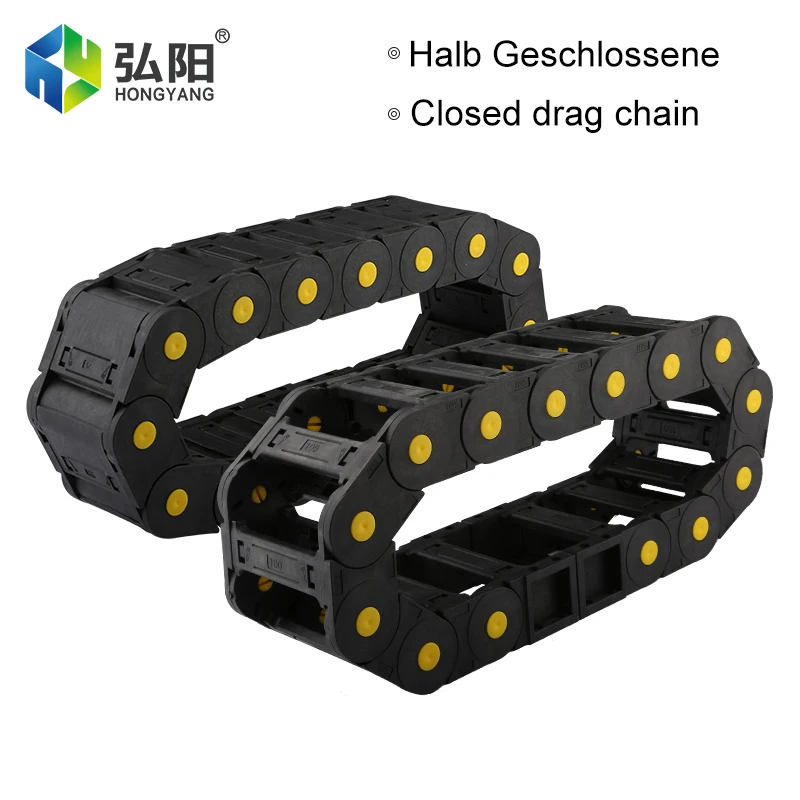 Plastic Drag Chain Bridge Non-Open End Connector Drag Chain Rack For Cnc Milling Machine Tool Drive