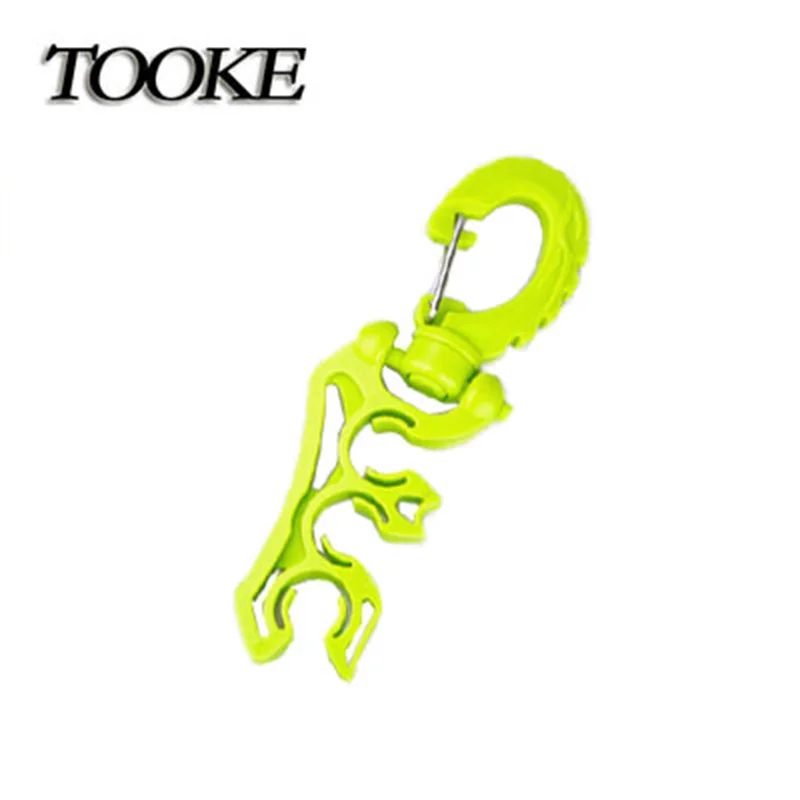 Scuba Diving Accessories Diving Regulator Gear Bag Scuba Diving Regulator Double BCD Hose Holder with Clip Buckle Hook Snorkeling Double BCD Clip Regulator Retainer Buckle Hook