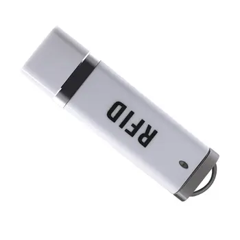 

Rfid 125K Electronic Tag Reader U Disk Shape Non Contact Card Reading Fast Usb Plug And Play White 1 Pcs