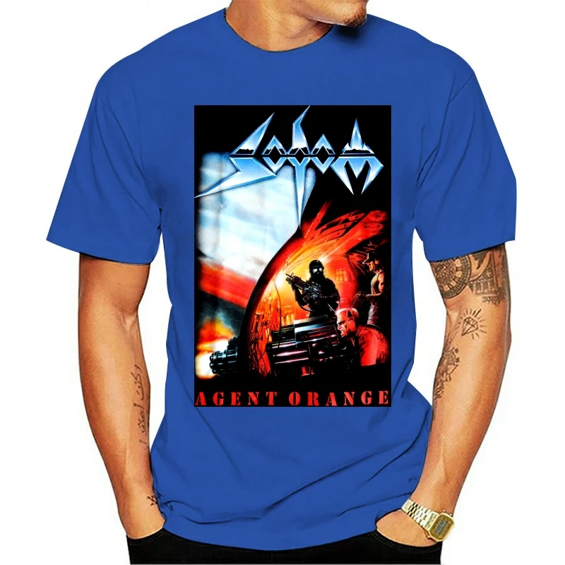 T Shirt New Sodom Band Agent Orange Album Heavy Metal Sml 2xl Badhabitmerch T Shirts Aliexpress