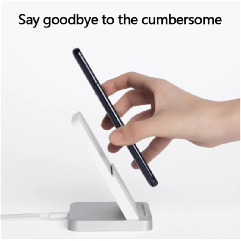 Новейшее Оригинальное Беспроводное зарядное устройство Xiaomi 30 Вт Max 19 в подходит для Xiaomi Mi9 MiX 2S Mix 3 Qi EPP10W для iPhone XS XR XS MAX