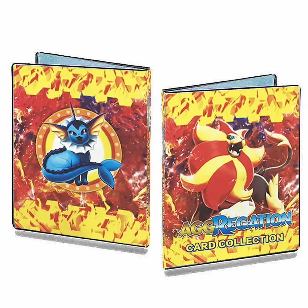 

240pcs Pokemon Cards Album Book TOMY Anime Game Agg Recattion Card Collection Holder Binder Folder Loaded List Kids Toys Gift