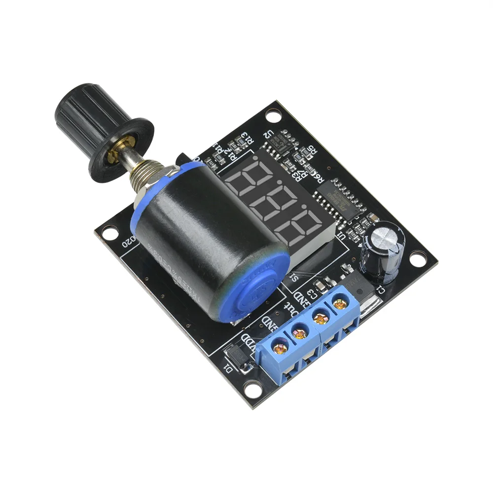 Цифровой генератор сигналов Модуль платы 4-20mA 3 цифры дисплей DIY Kit регулируемый ток точность частота DC 12 В 24 В