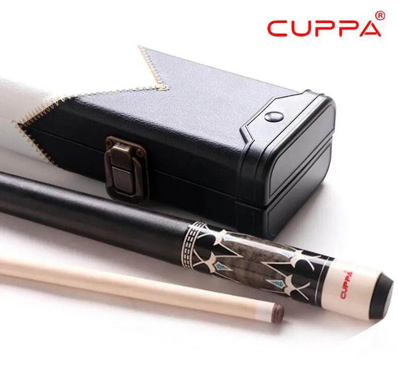 CUPPA Carom Cue 11,75 мм 12,75 мм наконечник 147 см с чехол Корея 3 подушки бильярдный кий Carom Cue Stick - Color: x-box