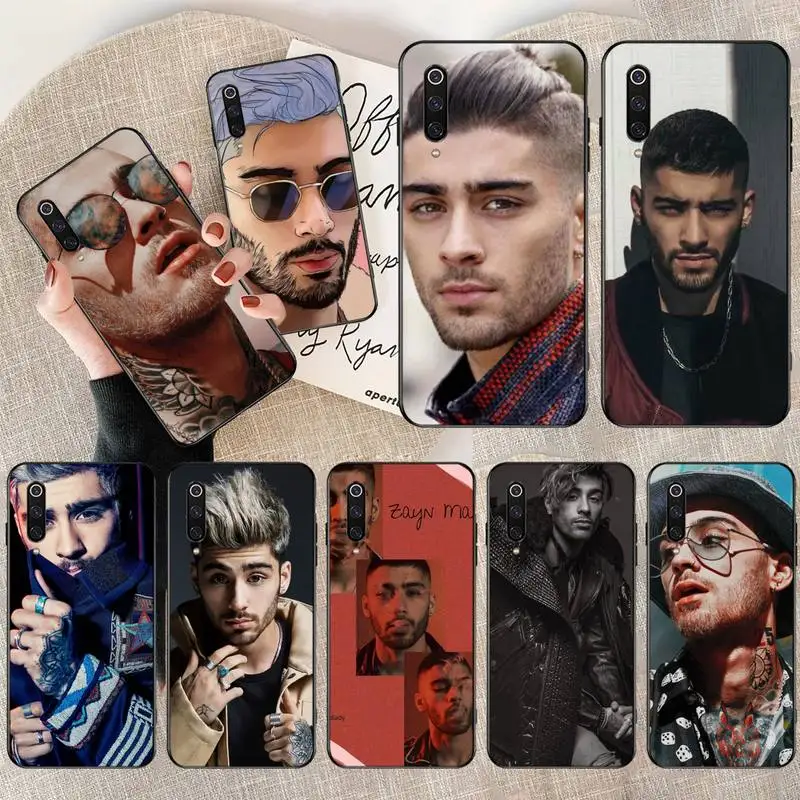 

HPCHCJHM Zayn malik Newly Arrived Black Cell Phone Case for Xiaomi Mi9 9SE 8SE Pocophone F1 Mi8 Lite