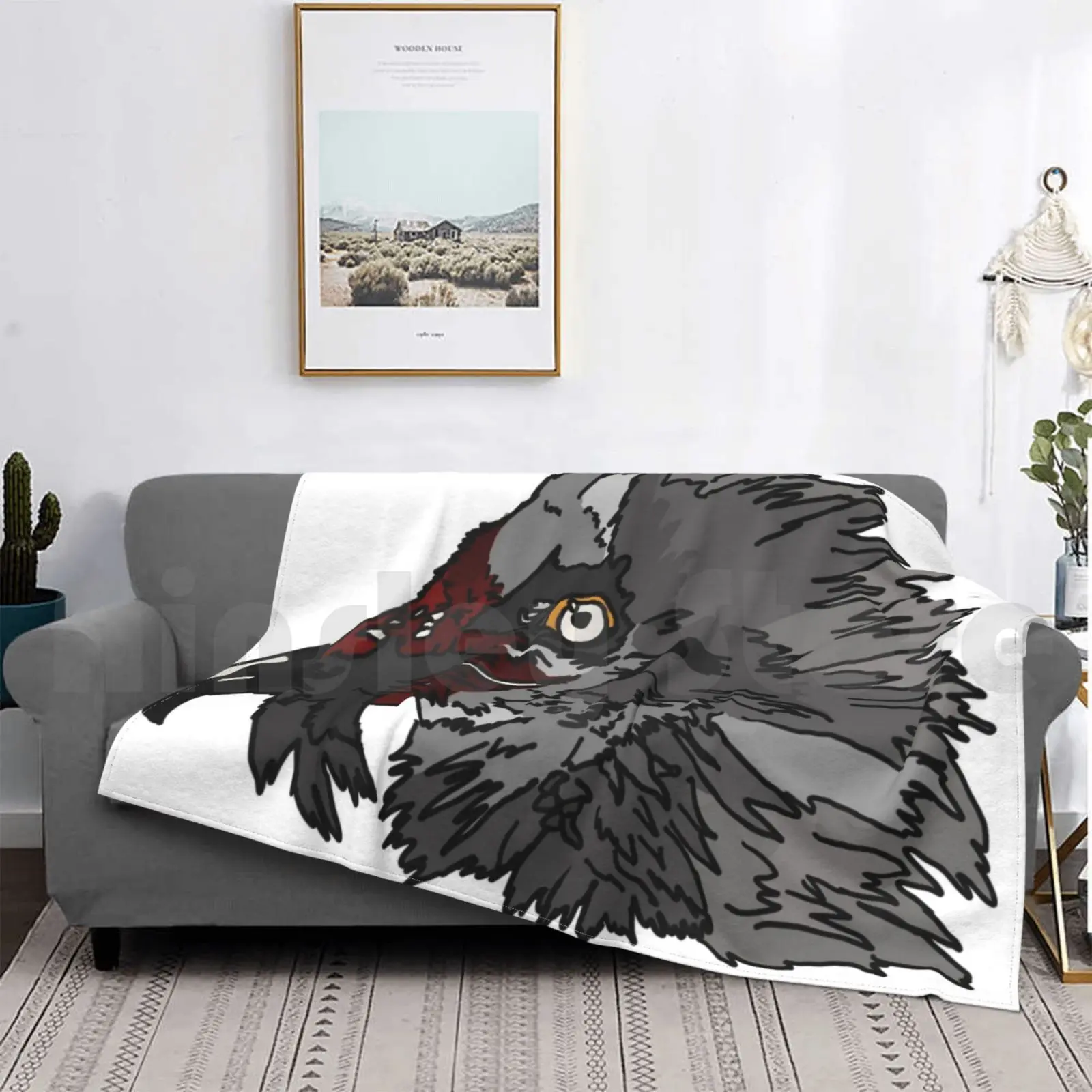 Coperta Clean Up Crew Hat Vulture Barbuto Vulture Blood Bird Prede Hunter Wild Hunt Game Africa