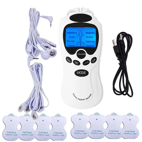 Health care TENS muscle therapy neck massager back machine Slimming Relax Fat Burner pain pad massage stimulator machine