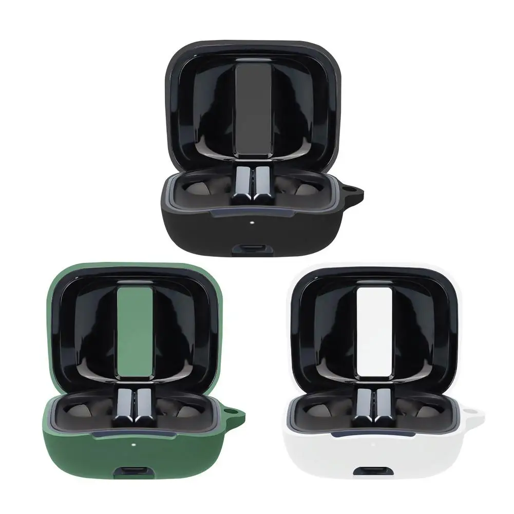Replacement Protective Case For Original FIIL CG/CG Pro Wireless Earphone Charging Box Bag Silicone Cover Skin Shell With Hook |
