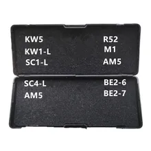 Chegada nova original LISHI Ferramentas KW5 KW1-L SC1-L SC4-L AM5 R52 M1 AM5 BE2-6 BE2-7