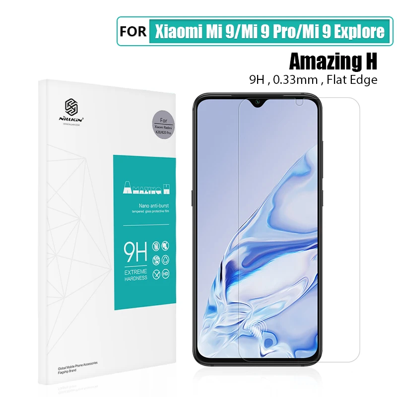 Для Xiaomi Mi 9 Pro glass NILLKIN Amazing H/H+ PRO/XD+ 9H Защитная пленка для экрана для Xiaomi Mi 9 Pro 5G закаленное стекло 6,39''