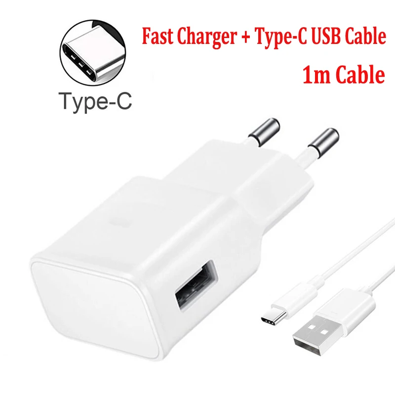 Fast Charging EU Plug Mobile Phone Charger For Samsung S20 FE S30 Ultra A21S A31 A41 A40 50 70 2A Type-c USB Cable Charger usb 5v 2a Chargers