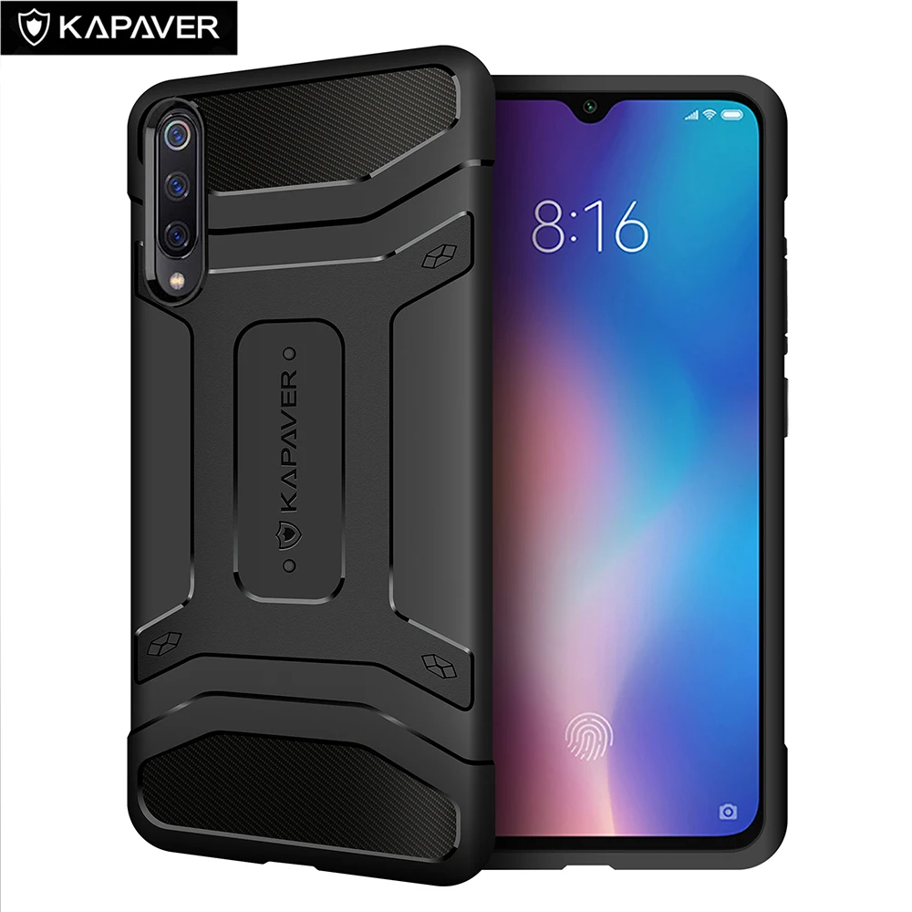 Роскошный Официальный чехол KAPAVER для телефона Xiaomi Mi 9 прочный твердый