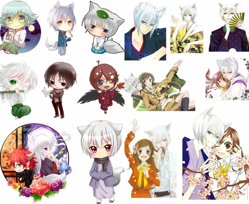 1 шт. милый аниме Kamisama Love мультфильм Tomoe Шаблон наклейка на чемодан косплей