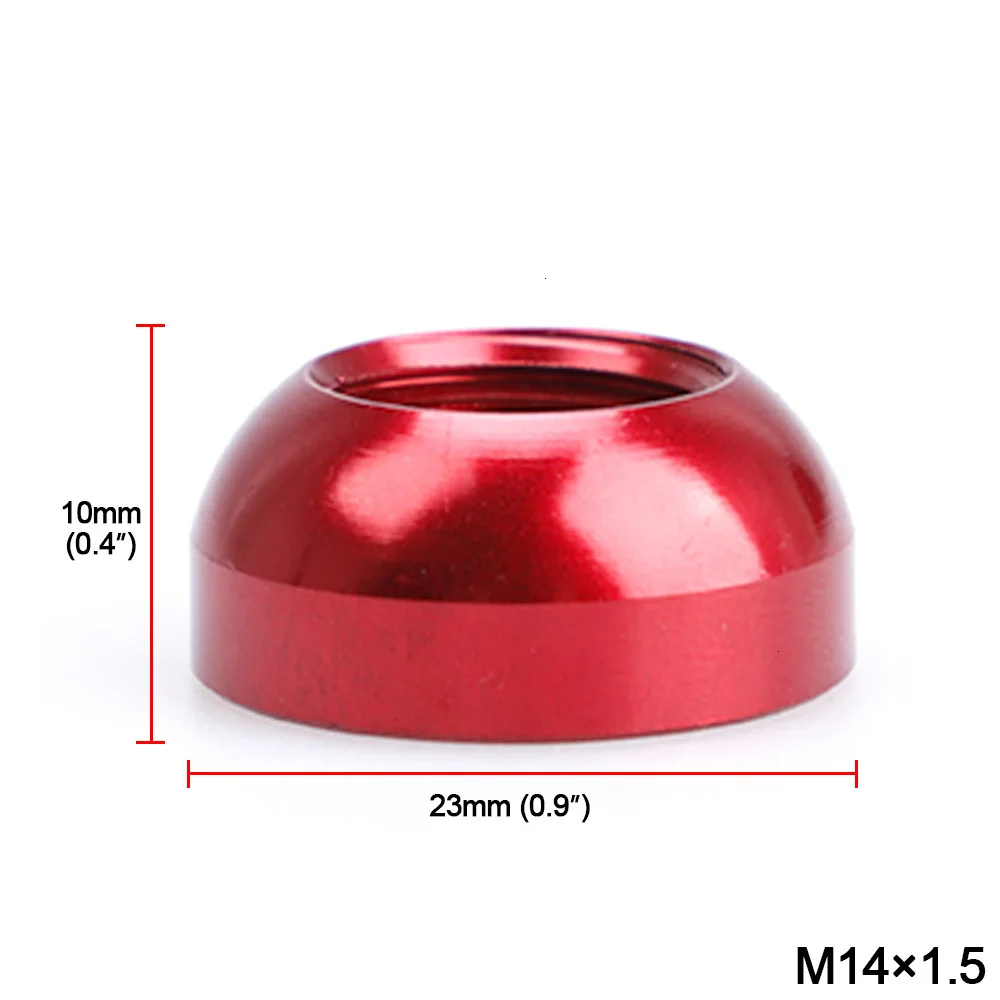 20 шт мотоциклетные винтовые колпачки для m14x1.5 болты с шариковым сиденьем 7075-t6 кованые колесные гайки из алюминиевого сплава аксессуары JDM