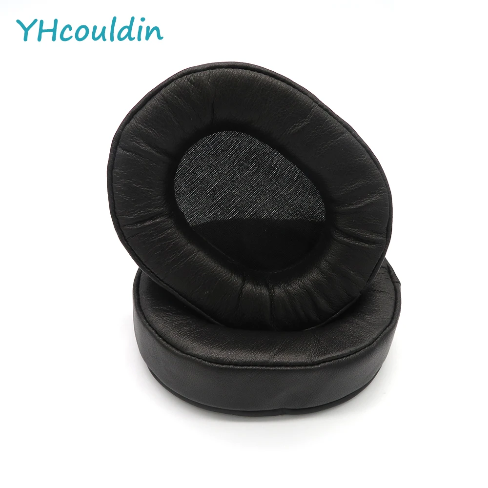 YHcouldin Sheepskin Ear Pads For Monoprice 108323 Headphone Replacement Parts Ear Cushions